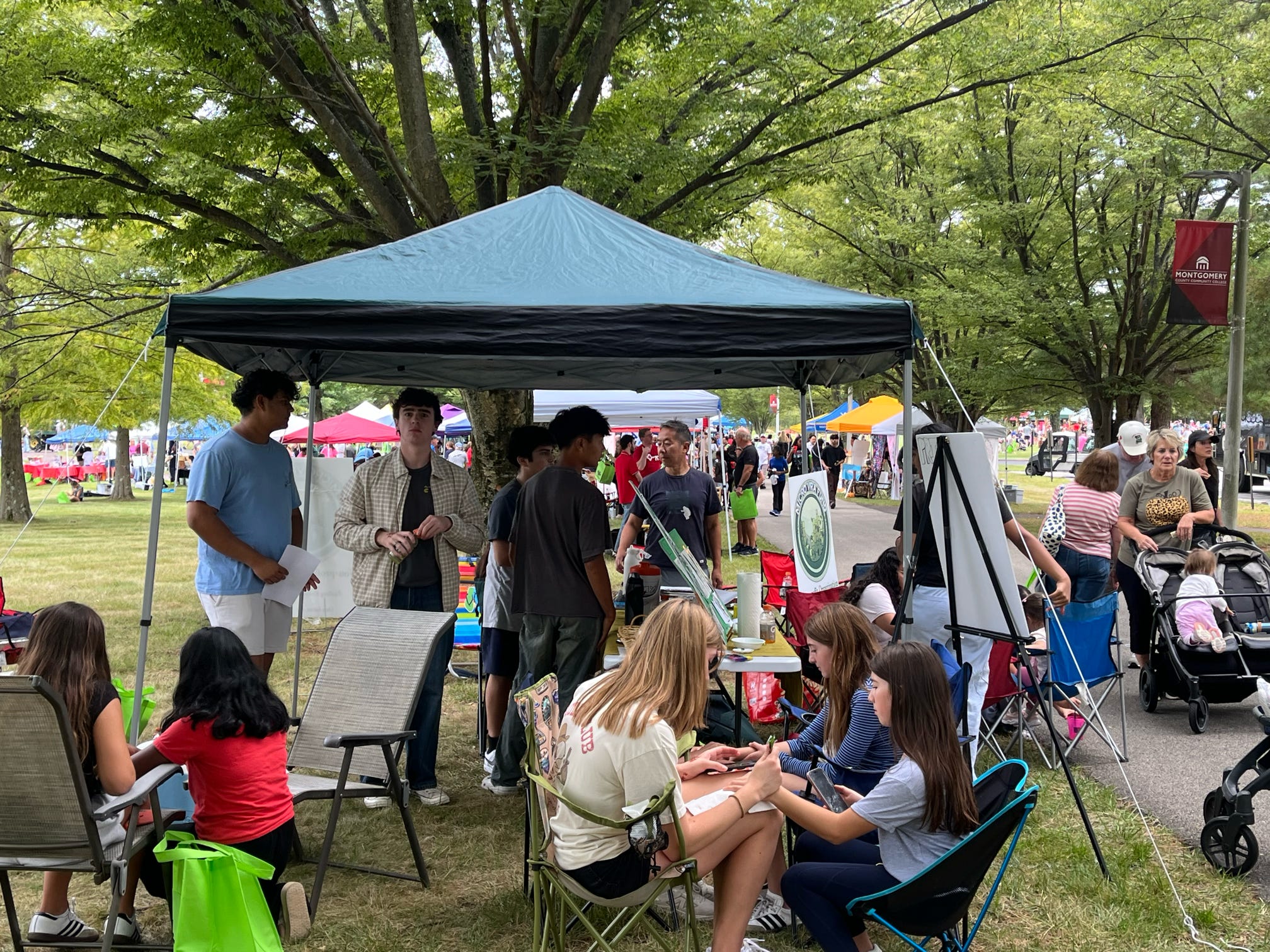 Whitpain Community Festival event